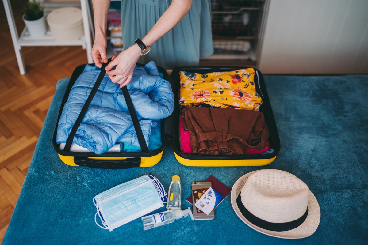 preparativos para viajar