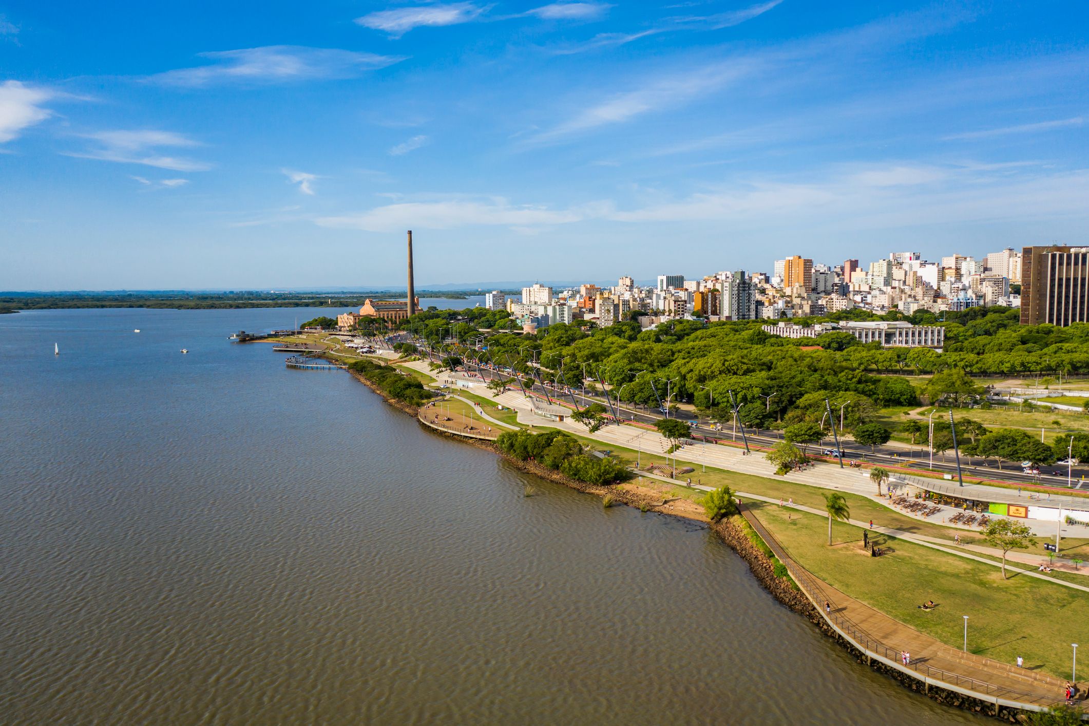 paseo por el lago guaíba