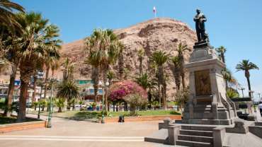 Paisaje de la ciudad de Arica