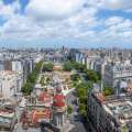 Vista aérea del centro de Buenos Aires