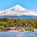 Imagen del volcán Villarrica, Chile